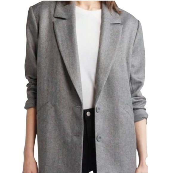 Treasure & Bond Jackets & Blazers - Treasure & Bond Herringbone Oversized Blazer  I Size: 1X